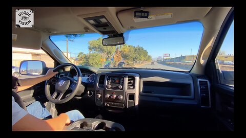TESTING THE DODGE RAM IN THE CITY! - DODGE RAM 2015 3.6L V6 TEST DRIVE 2