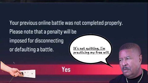 Lowtiergod plugs his was into The Salt because he can't plug to Tekken King with Victor.
