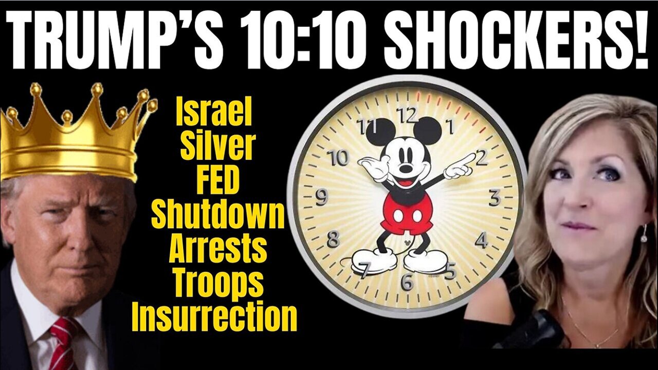 Melissa Redpill Situation Update 10.13.25: Trump 1010 Shockers, Mickey Clock