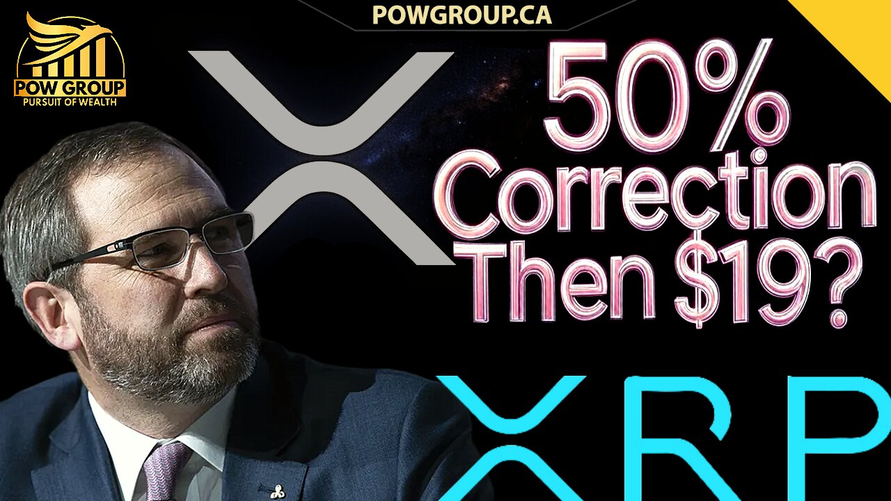 XRP: 50% Correction Then $19 Price Target? XRP Analysis & Price Prediction