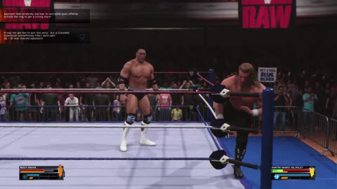 WWE 2K25 - Showcase Match 3 Rocky Maivia VS Hunter Hearst Helmsley