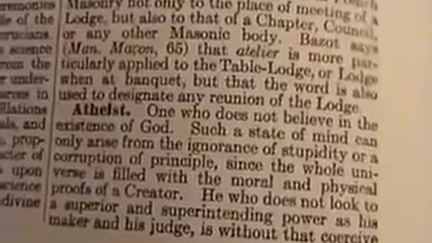This old Encyclopedia of Freemasonry reveals the Freemasons know that the Earth is indeed flat