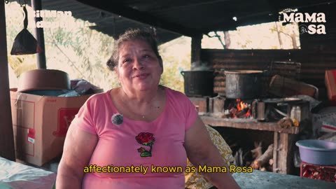 Mama Rosa at Bitcoin Beach in El Zonte