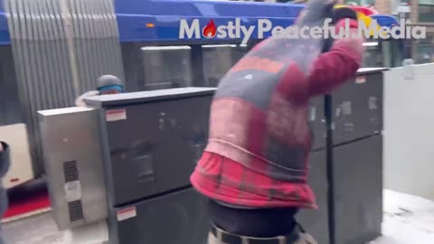 “Take It Off or Else: Mob Forces Patriot to Remove American Flag Hoodie”