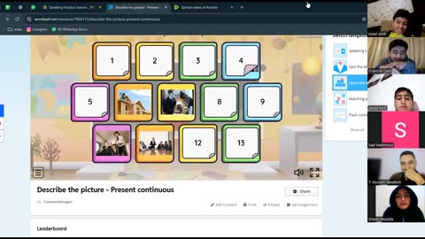 Proficient Speakers-B1 (15) P.cont + Describing Pictures