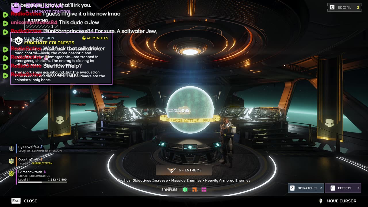 Helldivers 2: ¡Democracia o Muerte! — CountryCraft & CrimsonWraith Drop In Hot