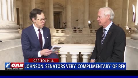 Johnson: Senators Very 'Complimentary' Of RFK Jr.