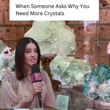 When Someone Asks Why You Need More Crystals #crystals #crystalsforbeginners #antouniquejewels