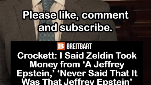 Crockett Says “A Jeffrey Epstein” Donated to Zeldin, CNN Calls Her Out