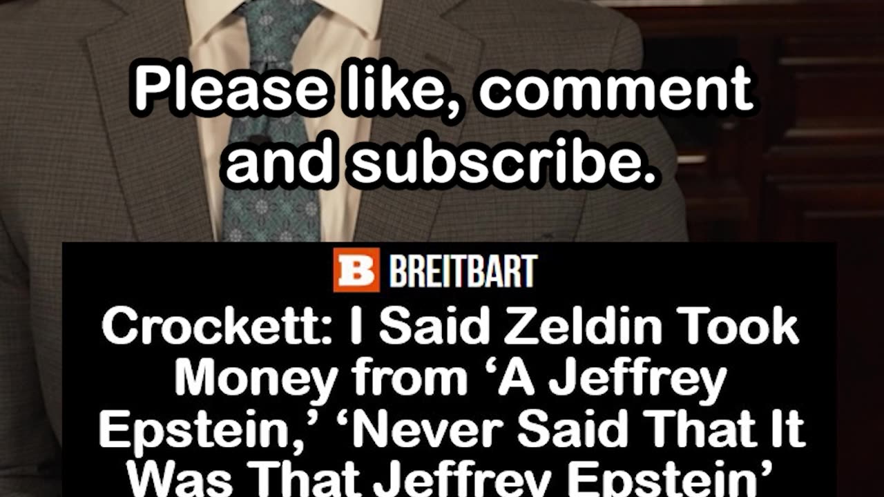 Crockett Says “A Jeffrey Epstein” Donated to Zeldin, CNN Calls Her Out