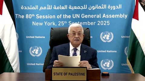 Abbas says he's ready to work with Trump, others on Gaza peace plan