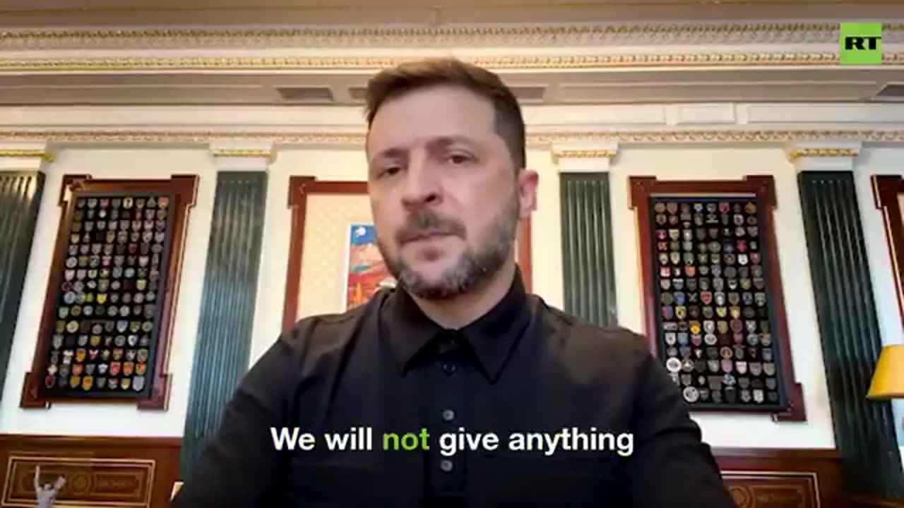 Zelensky: "Ukraine will not give Russia anything"