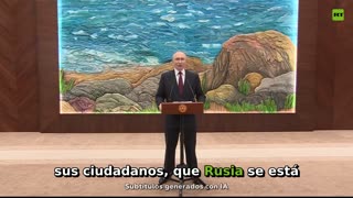 Putin: "Nunca tuvimos la intención de atacar a Europa"