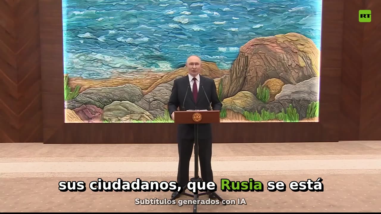 Putin: "Nunca tuvimos la intención de atacar a Europa"