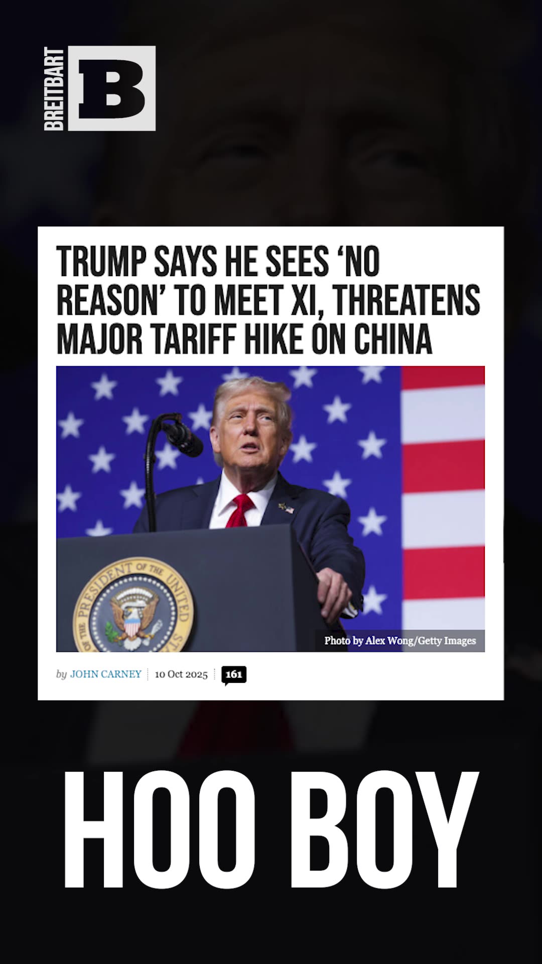 Trump Cuts Off Xi!