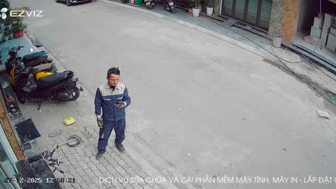 Lắp Camera xuyên trưa cho khách hàng tại CC Him Lam - Hải Phòng.