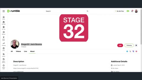 Stage32: Jack Bosma