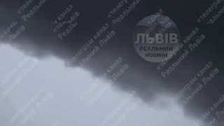 Lviv came under a massive attack overnight. Russian forces launched drones and missiles