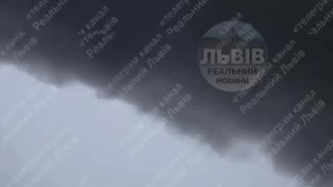 Lviv came under a massive attack overnight. Russian forces launched drones and missiles 