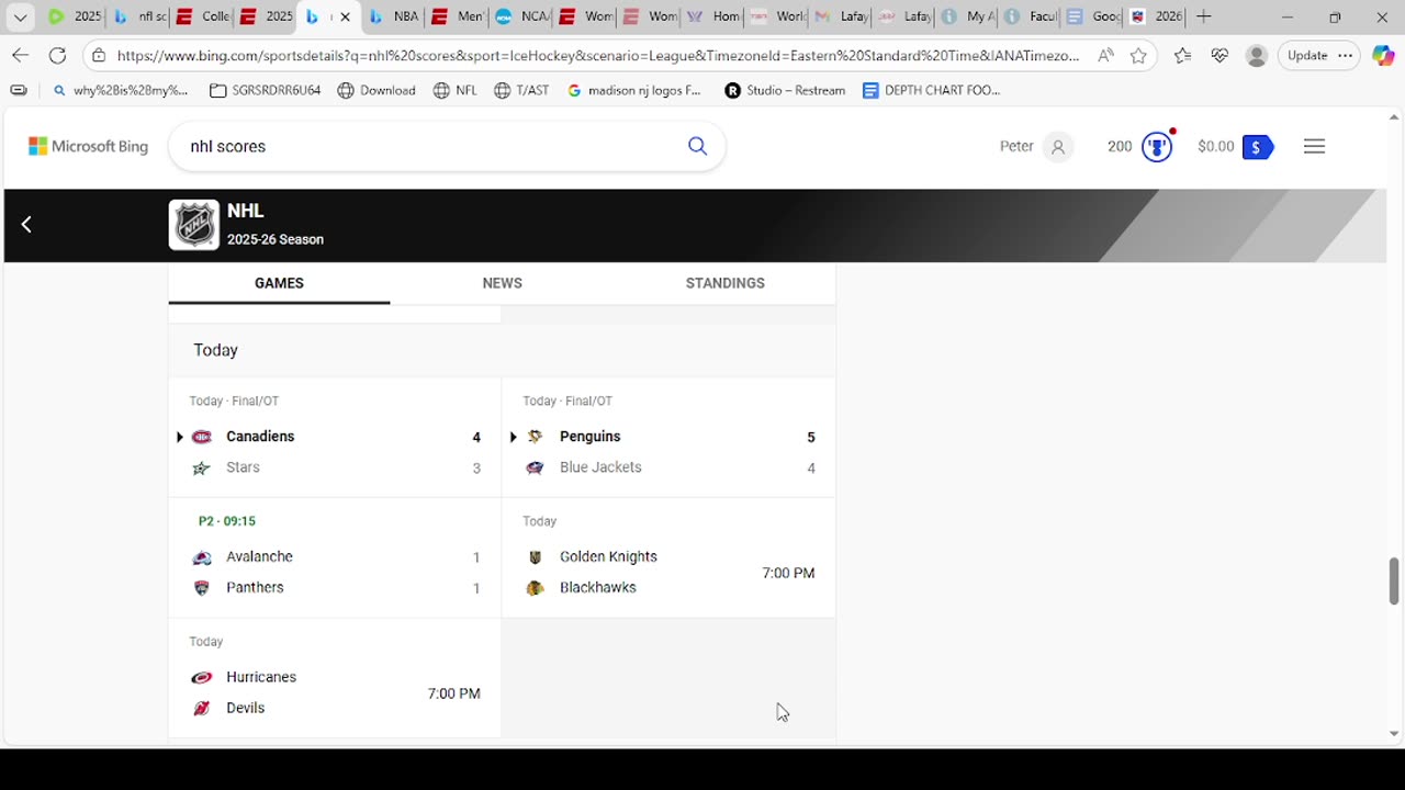 2025-2026 NFL WEEK 18 LIVESTREAM