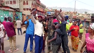 Eyewitness footage shows M23 rebels in center of Congo's Bukavu