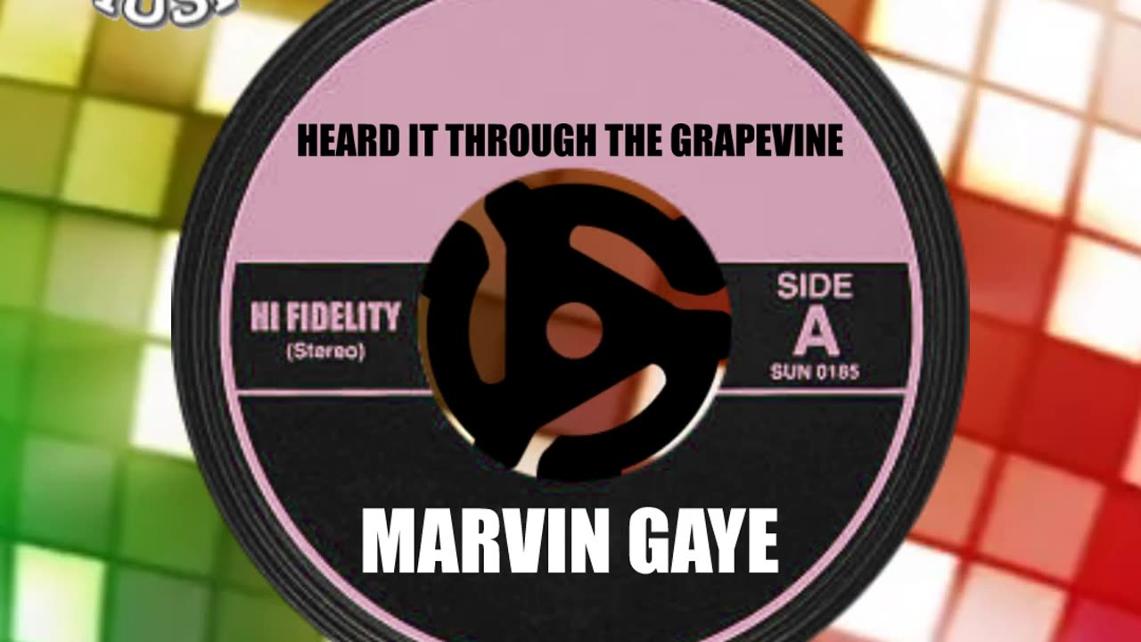 #1 SONG THIS DAY IN HISTORY! January 13th 1969 "HEARD IT THROUGH THE GRAPEVINE" by MARVIN GAYE