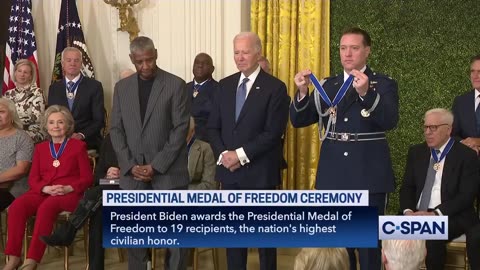 Denzel Washington Receives The Presidential Medal Of Freedom (VIDEO)