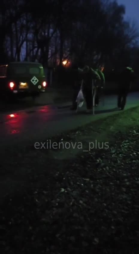 Those Who Make it Out Ukraine, Crawl On Crutches to the Train