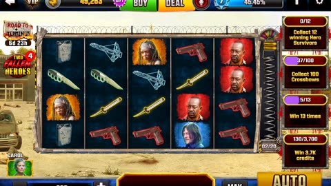 The Walking Dead Casino Slots. My gameplay