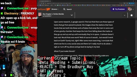 Beta Reading + REACTS + Commentary + Writing: Bradbury | Drawing: Trees New Blue Horror Stories 3 AMAZING NEW TITLES! HYPE RELEASE!!!
