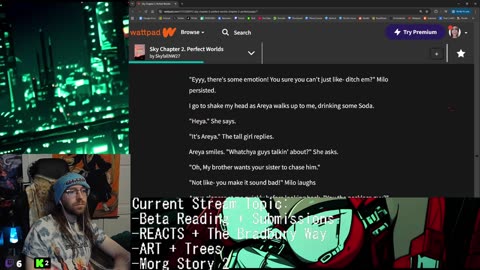 Beta Reading + REACTS + Commentary + Writing: Bradbury | Drawing: Trees New Blue Horror Stories 3 AMAZING NEW TITLES! HYPE RELEASE!!!