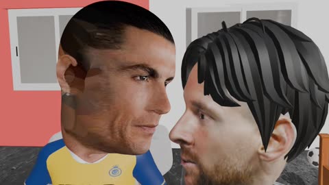 Messi’s Joke Leaves Ronaldo Speechless! #Messi #Ronaldo #Football #Soccer #GOAT #Funny #Comedy