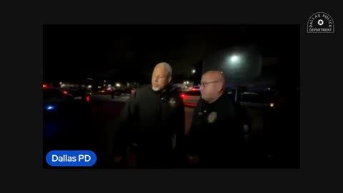 A bulletproof vest saved a Dallas police officer's life