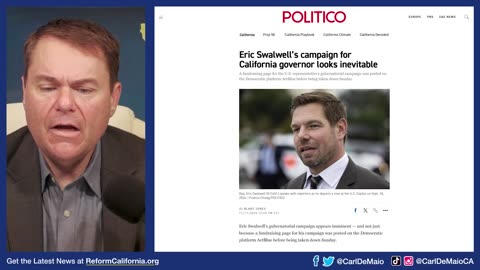 Eric Swalwell Running for CA Governor!