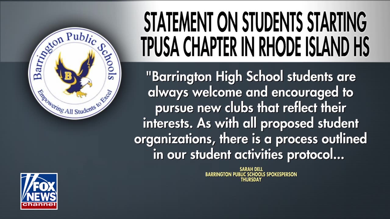 Students start TPUSA chapter after teacher calls Charlie Kirk "garbage"