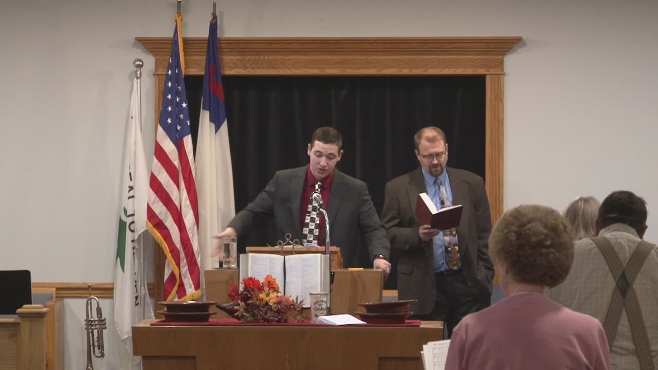 Wednesday Evening. Bro Daniel Troyer.