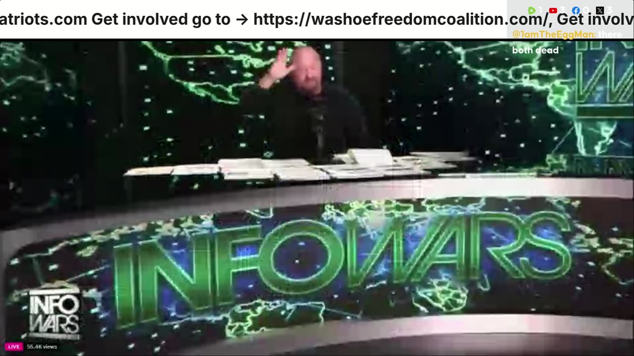 Alex Jones, Info Wars, 11/27/2025