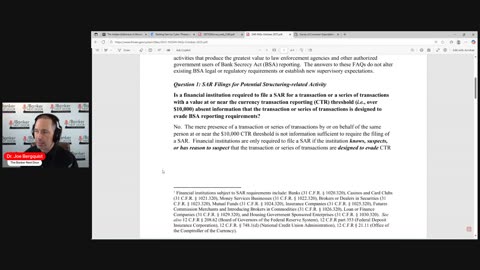FinCEN offers clarification on bank Suspicious Activity Reporting (SAR)
