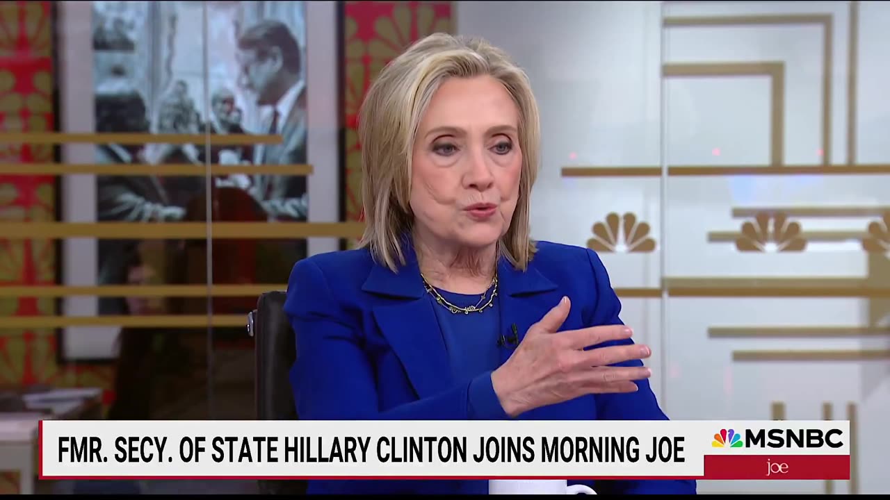 Hillary Clinton is back — and she's not done telling you what's wrong with America