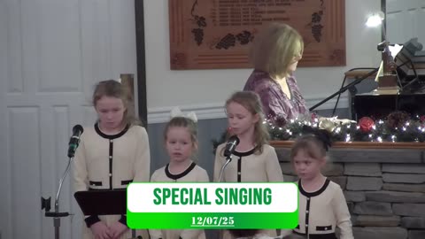 PGBC 12/7/25 Sunday Evening Svc w/ Bro. Ben Dixon