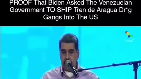 BOOM: Venezuelan Pres. Maduro Provides PROOF Biden Admin ASKED Gov't to