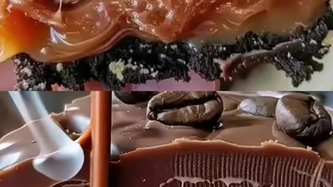 #Carmel #coffee #chocolate #pie #chocolatelovers #viralvideo