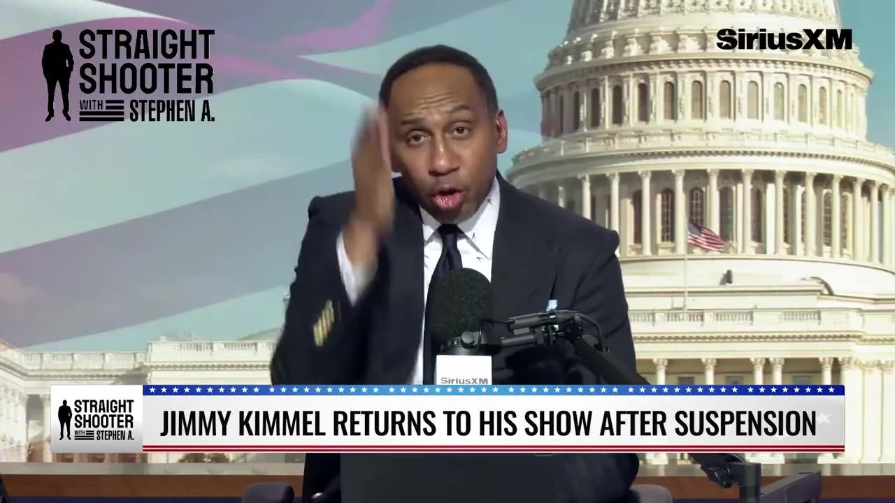 Stephen A. Smith Rips Left For Free Speech Double Standard Over Jimmy Kimmel