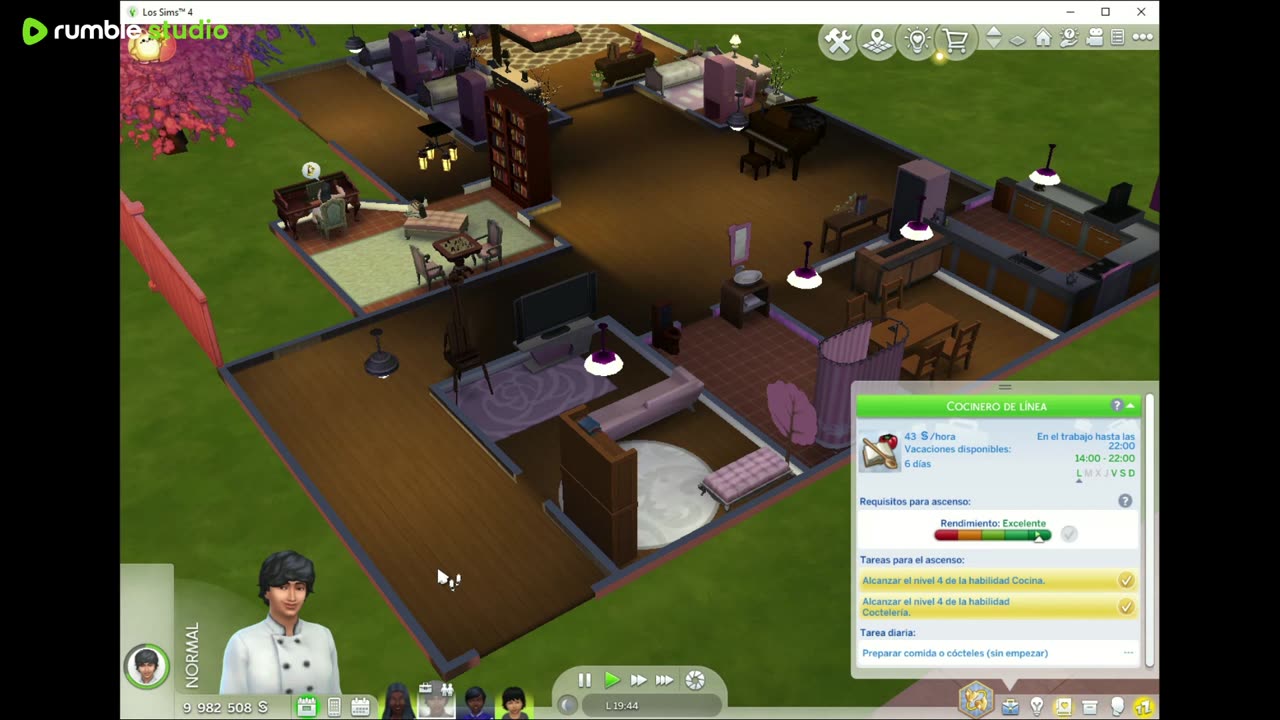 Sims 4 reto florear sim