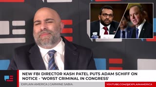 New FBI Director Kash Patel Puts Adam Schiff On Notice - 'Worst Criminal In Congress'.