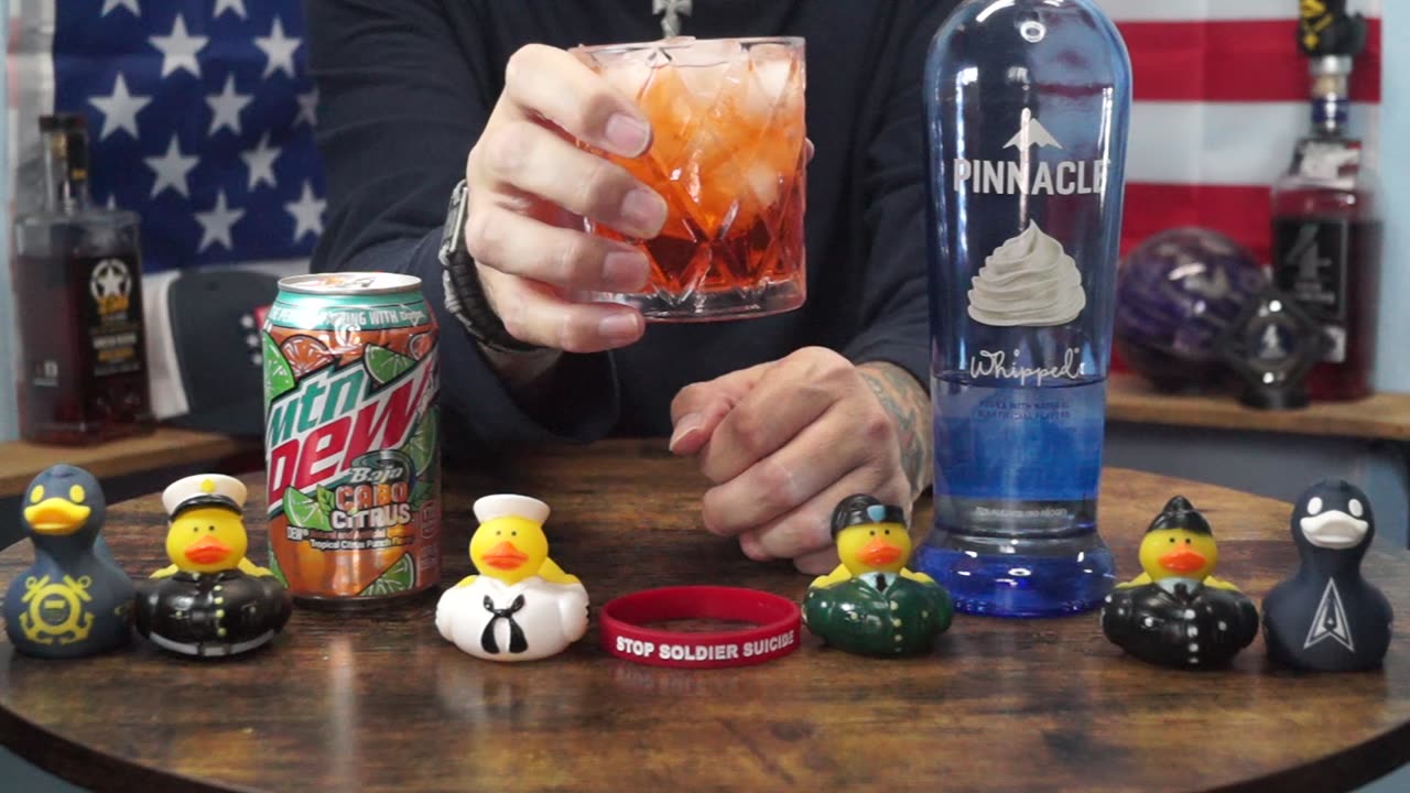 Ernest Brown - Pinnacle Whipped Vodka & Mtn Dew Baja Citrus Soda