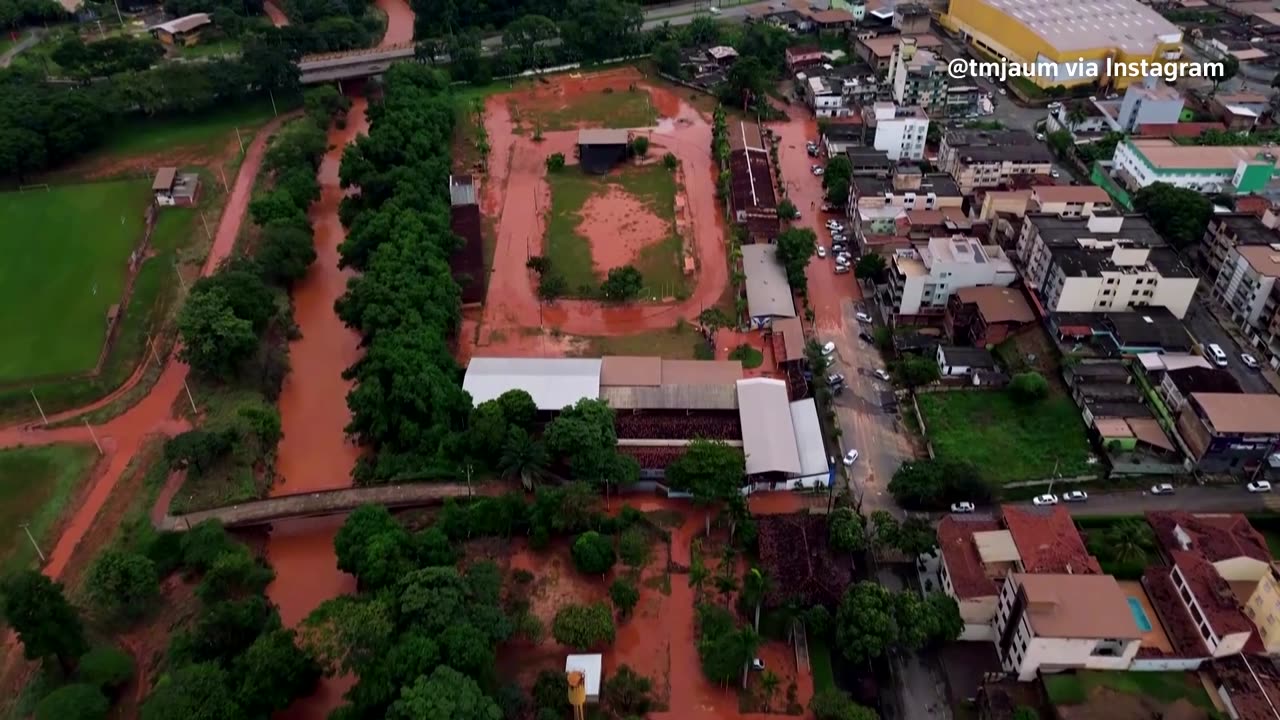 Deadly landslides in Brazilian city after torrential rainfall