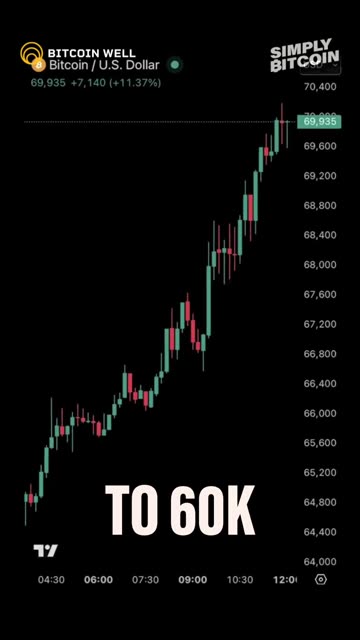 Bitcoin's Wild Ride: 10K Drop, 70K Rebound, US Reserve Rumor!