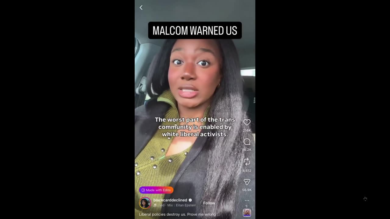 White Liberals are the problem. Black lady says the truth.