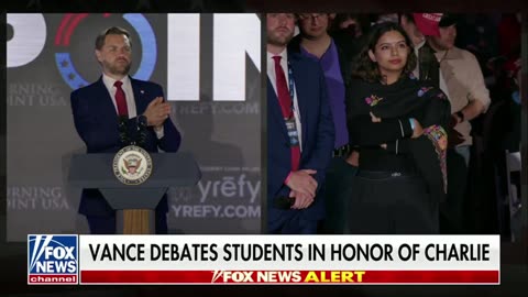 The crowd just WENT WILD after this incredible MIC DROP moment from VP JD Vance: